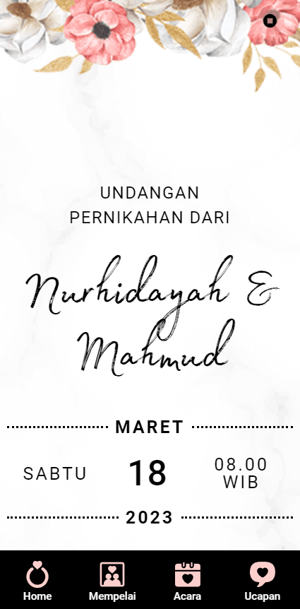 The-Wedding-Of-Nurhidayah-Mahmud-Nikah-Sekarang